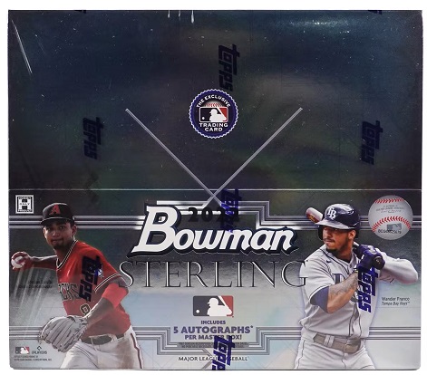 2022 Bowman Sterling MLB Baseball Hobby Box